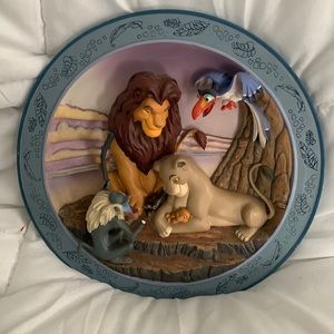 Lion king wall plate 3D